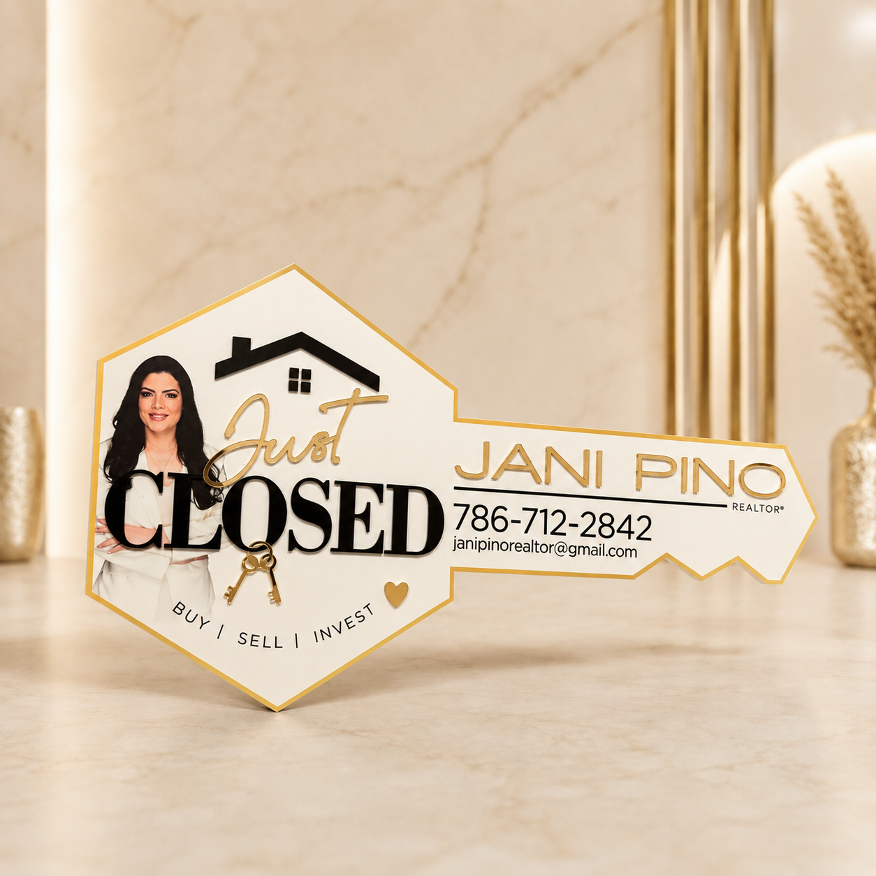 Real Estate Key Sign - Regular