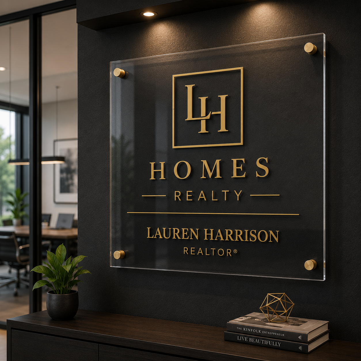 Acrylic Logo Sign