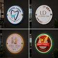 Circular Acrylic Logo