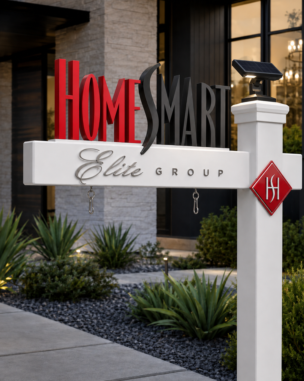 Real Estate Post - Custom 3D Printed Decor