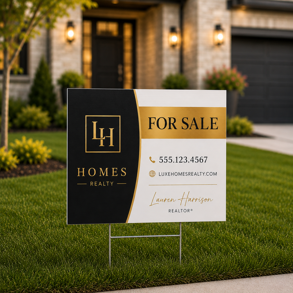 Yard Sign 18X24 (H Stake Included)